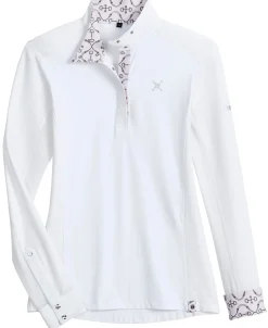 TREDSTEP-CLOTHING Tredstep™ Ladies’ Milan Long Sleeve Show Shirt Best