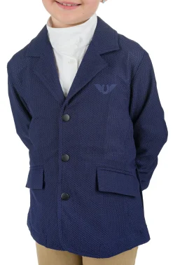 JPC EQUESTRIAN TuffRider® Children’s EquiVent Lite Show Coat Navy Outlet