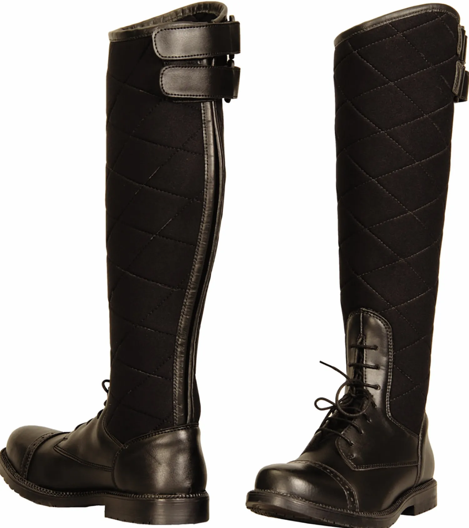 JPC EQUESTRIAN TuffRider® Ladies' Alpine Quilted Field Boots in Synthetic Leather Sale