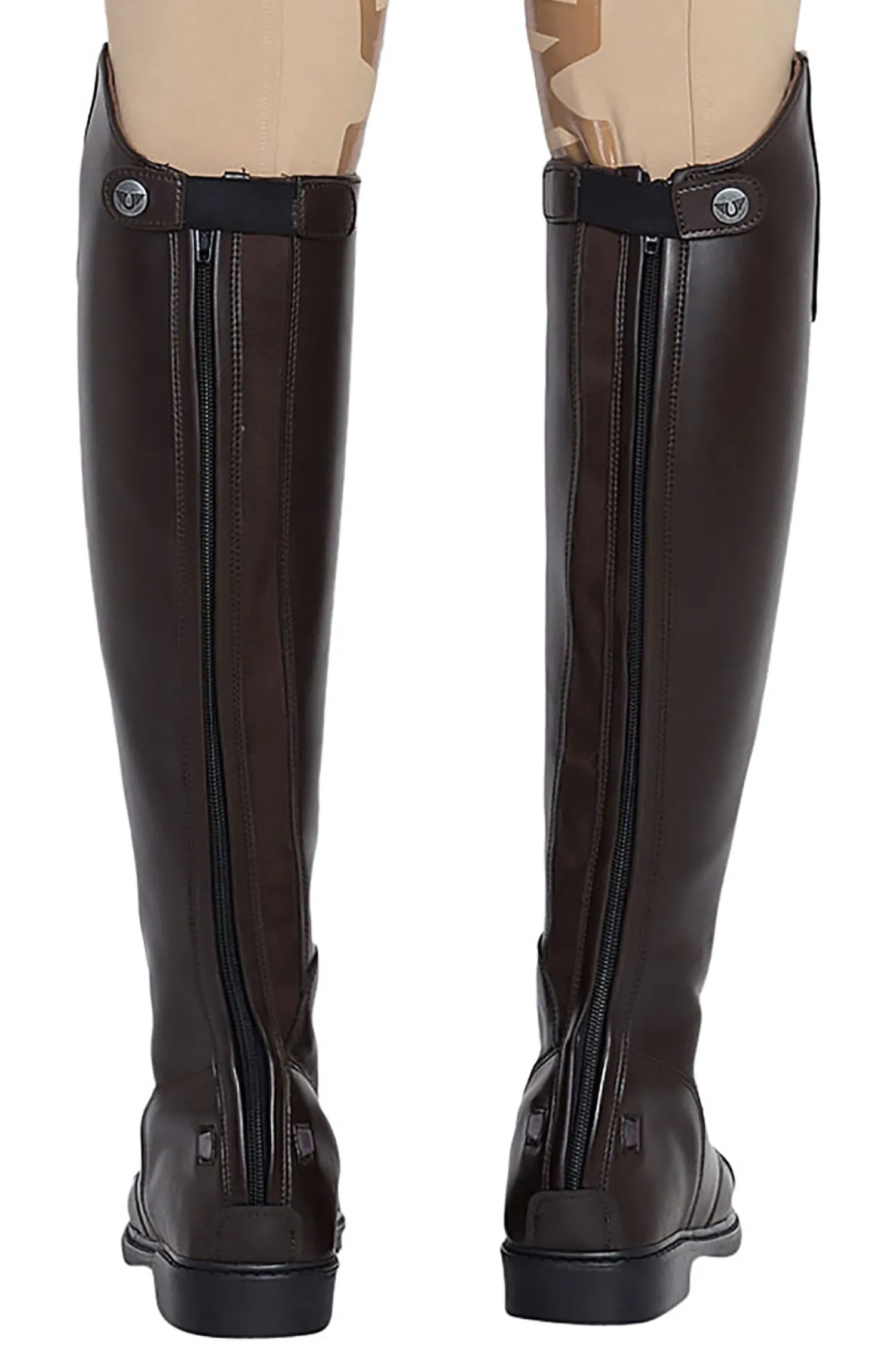 JPC EQUESTRIAN TuffRider® Ladies' Starter Back-Zip Field Boots in Synthetic Leather Clearance