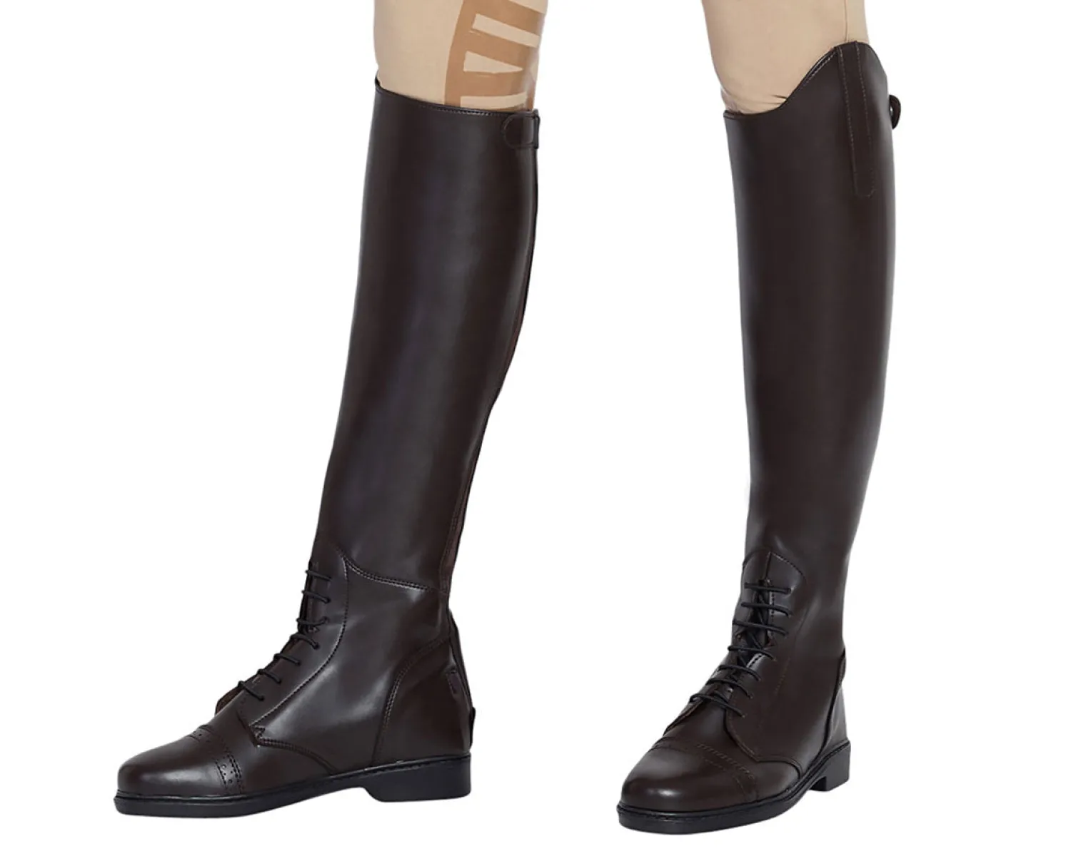 JPC EQUESTRIAN TuffRider® Ladies' Starter Back-Zip Field Boots in Synthetic Leather Clearance