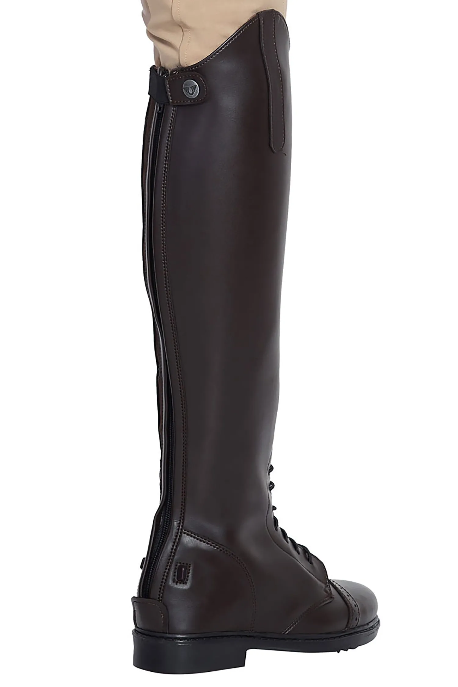 JPC EQUESTRIAN TuffRider® Ladies' Starter Back-Zip Field Boots in Synthetic Leather Clearance