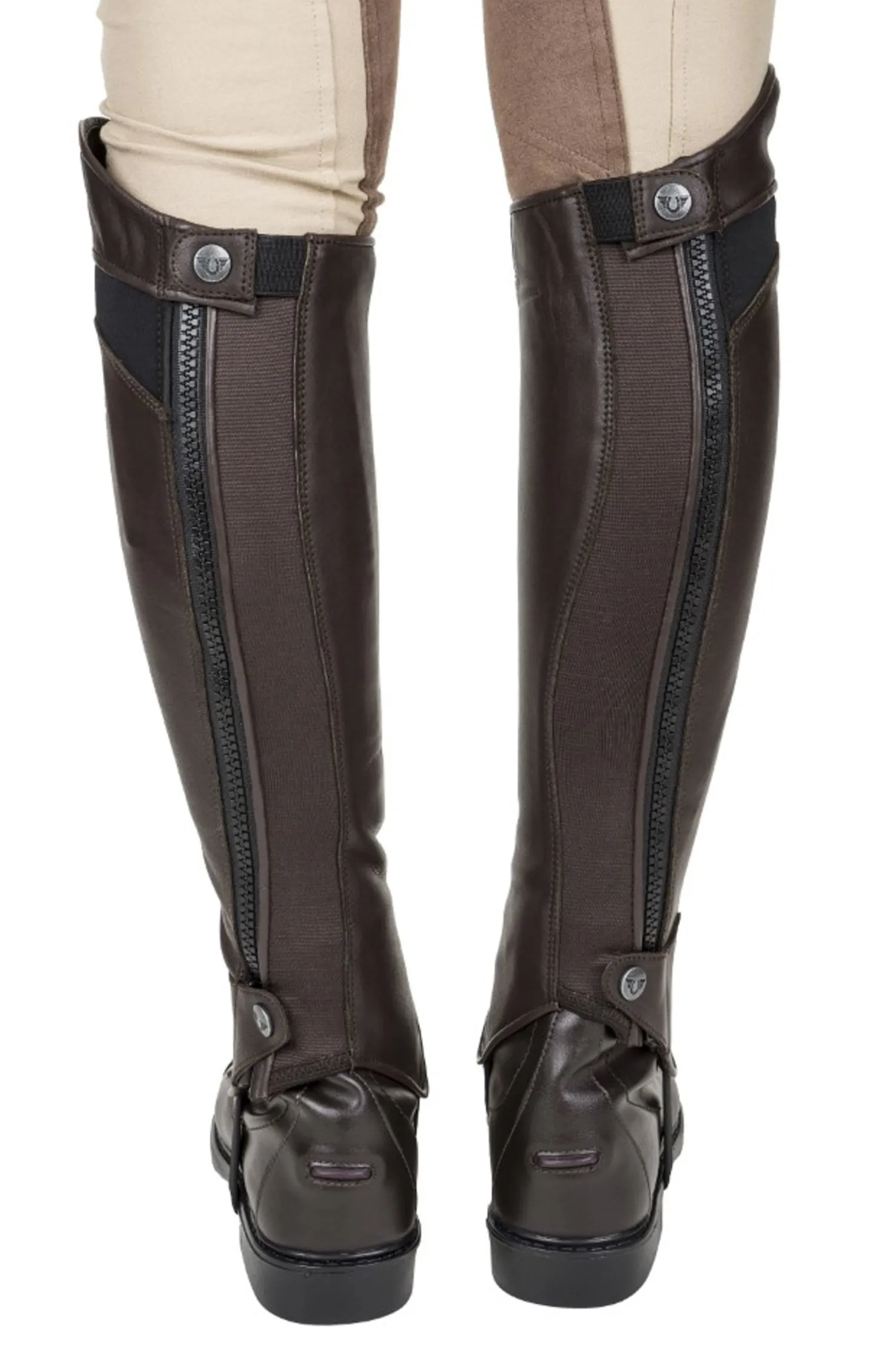 JPC EQUESTRIAN TuffRider® Ladies’ Derby Leather Half Chaps
