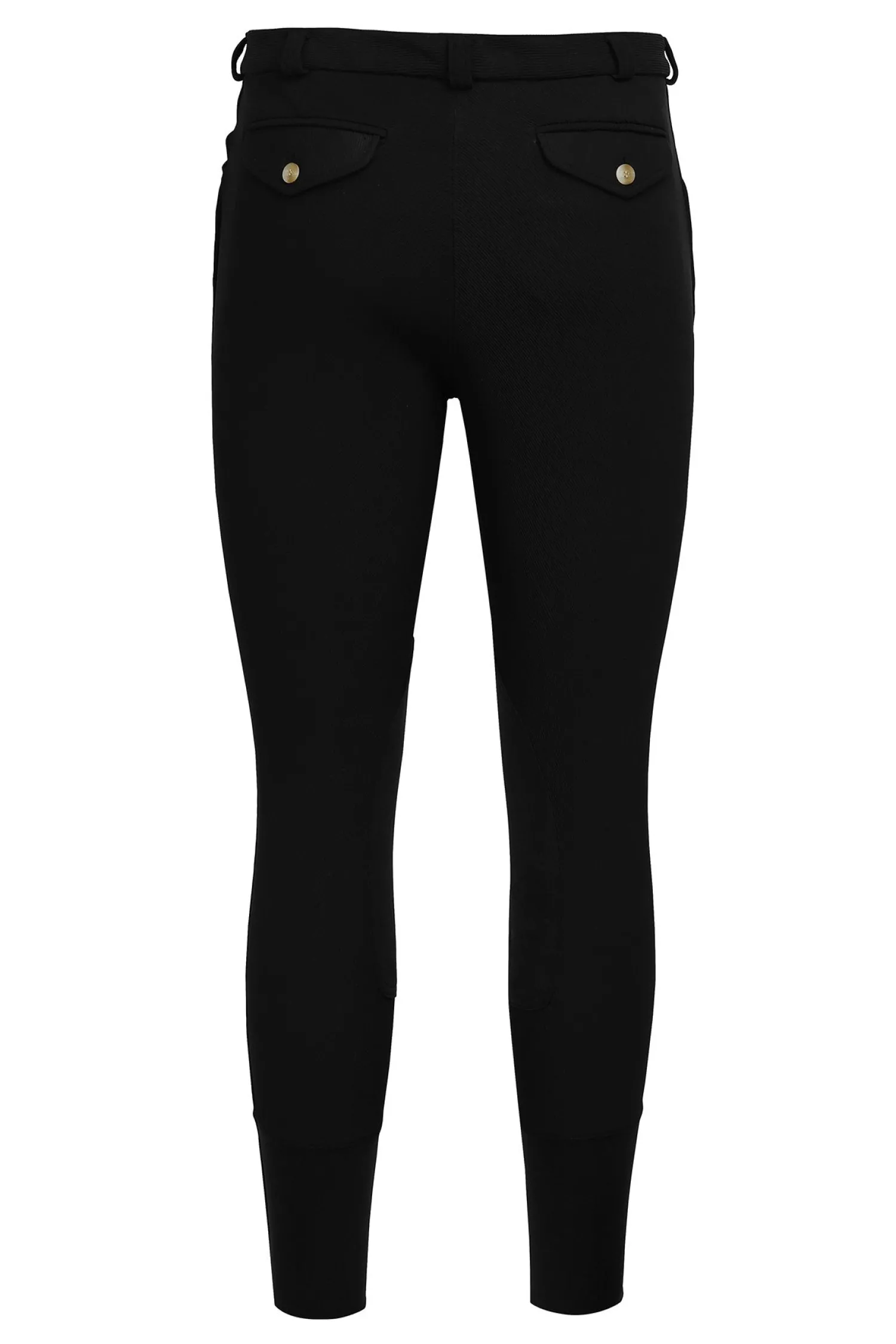 JPC EQUESTRIAN TuffRider® Men’s Long Ribb Knee Patch Breeches Black Outlet
