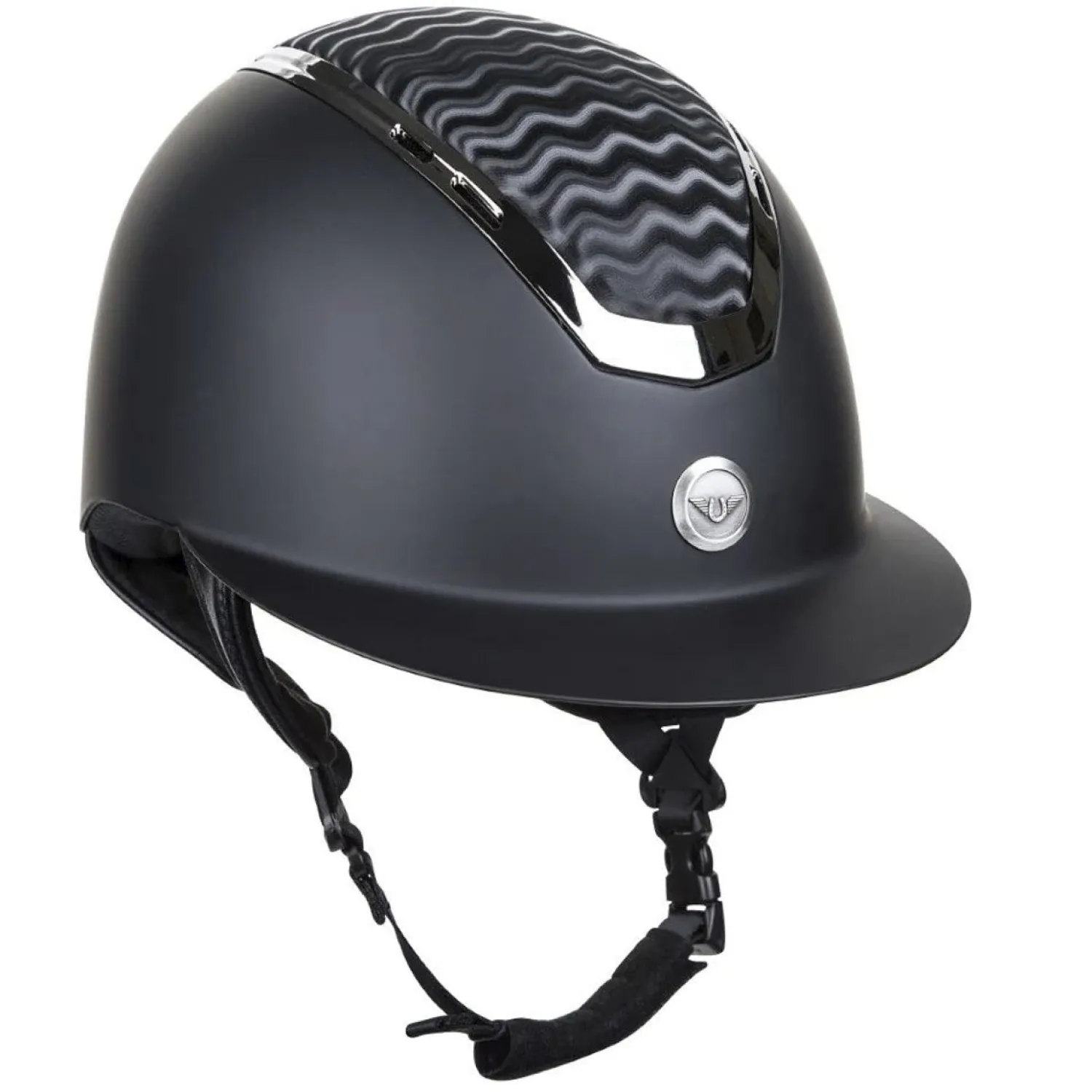 JPC EQUESTRIAN TuffRider® Ultimate Wide Brim Helmet Black Clearance