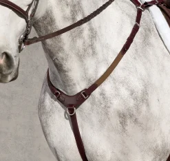 WORLD EQUSTRN BRNDS Vespucci Jumper Breastplate with Running Attachment Clearance