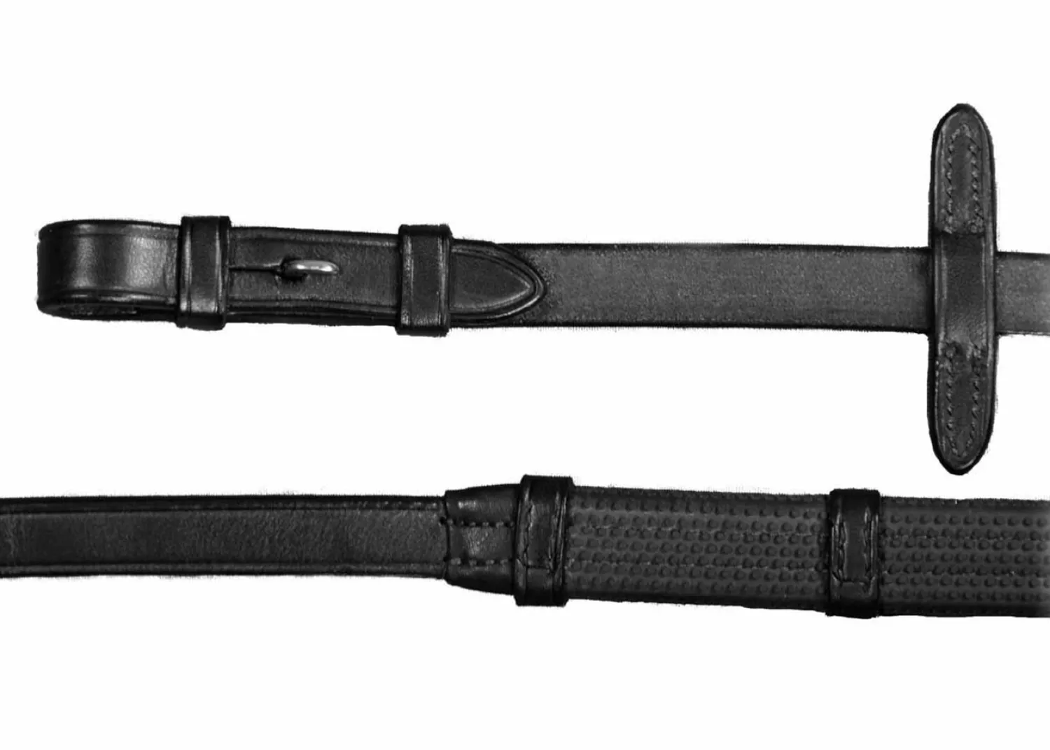 WORLD EQUSTRN BRNDS Vespucci Rubber Reins with Stops and Hook Studs Sale