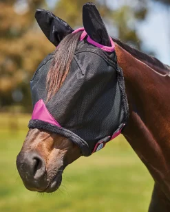 WEATHERBEETA ® ComFiTec™ Deluxe Durable Mesh Fly Mask with Ears