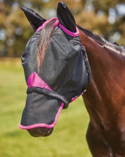 WEATHERBEETA ® ComFiTec™ Deluxe Durable Mesh Fly Mask with Ears & Nose Online