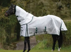 WEATHERBEETA ® ComFiTec™ Dura-Mesh Detach-A-Neck White/Green Clearance