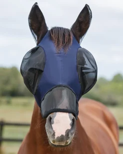 WEATHERBEETA ® ComFiTec™ Luxe Bug Eye Saver with Ears & Nose Navy/Black Clearance