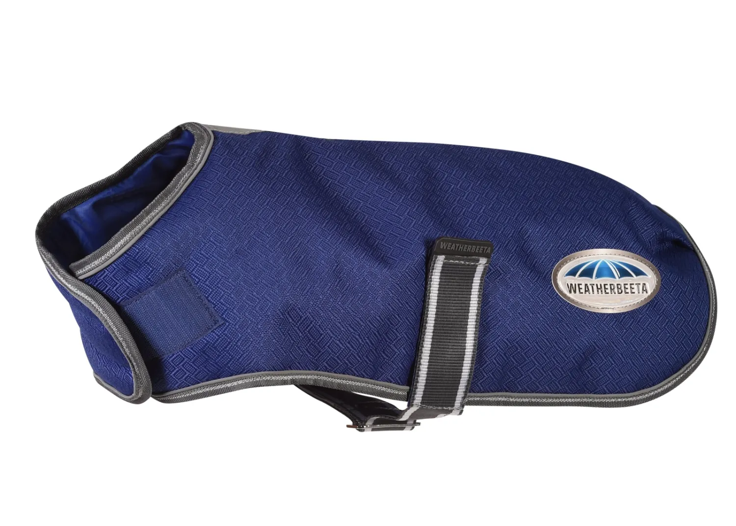 WEATHERBEETA ® Comfitec Premier Free Parka Dog Coat Dark Blue/Grey/White Sale