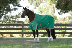 WEATHERBEETA ® ComFiTec™ Prelim Standard Neck Lite Turnout Dark Green/Red/White