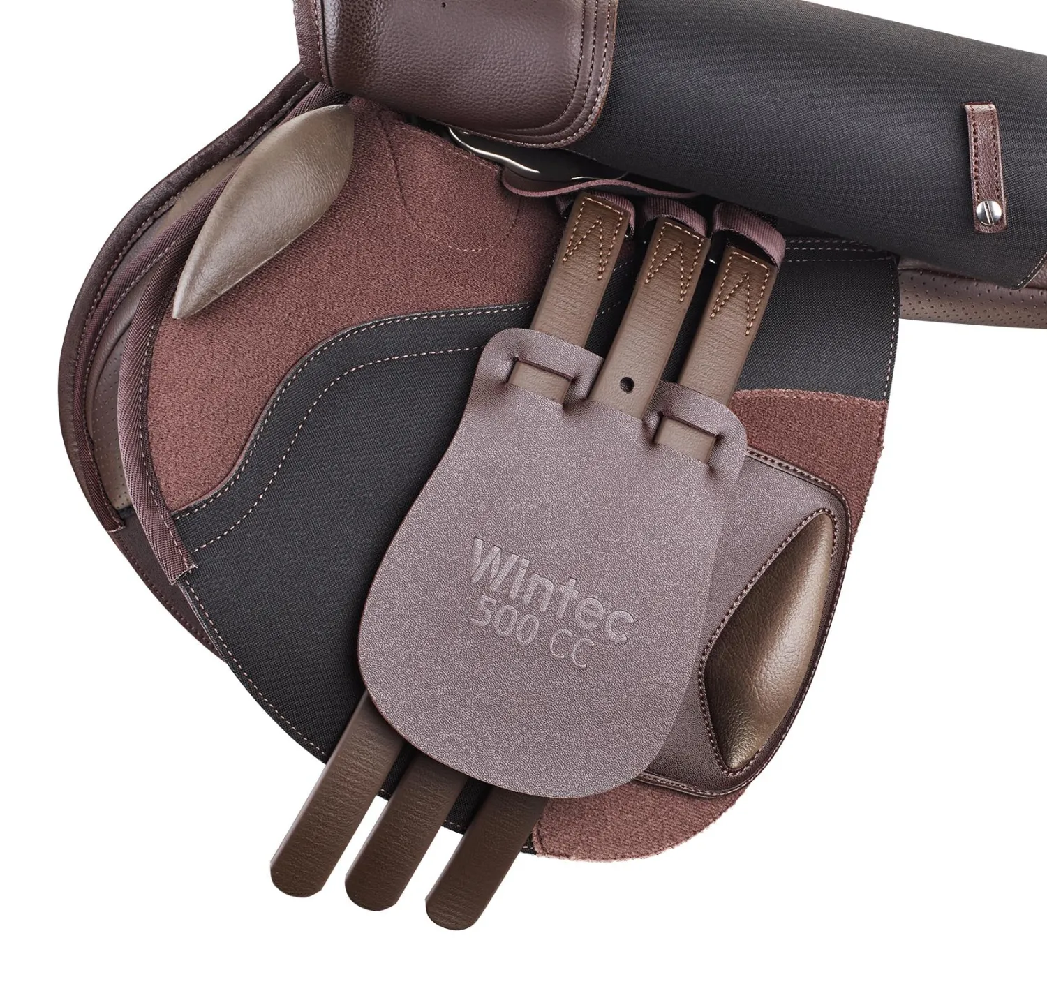 SADDLERY BRANDS INTL Wintec 500 Close Contact Saddle with Flocked Panels Discount
