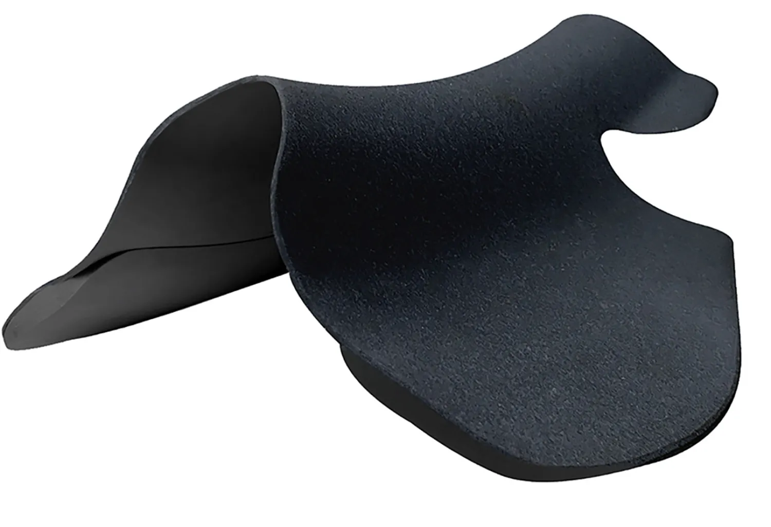 SADDLERY BRANDS INTL Wintec Half Riser Comfort Pad Front Black Clearance