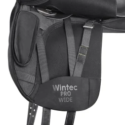 SADDLERY BRANDS INTL Wintec Pro WIDE Dressage Saddle with HART Black New