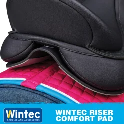 SADDLERY BRANDS INTL Wintec Riser Comfort Dressage & All Purpose Pad Black Clearance