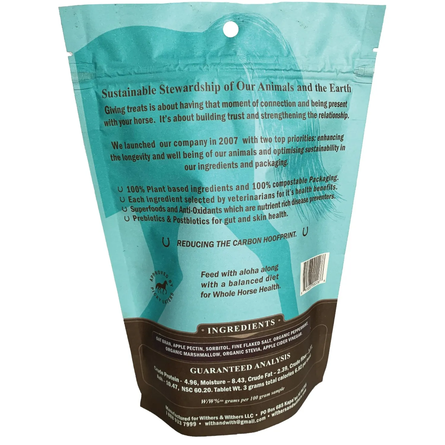 WITHERS & WITHERS Sugar-Free Peppermint/Marshmallow Nutra-Treats for Horses Discount